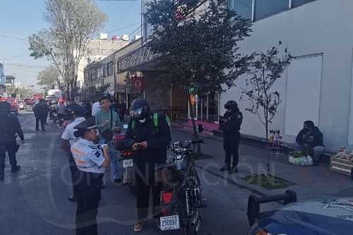 Duro contra los "motorratones" en Toluca; han remitido 150 motos